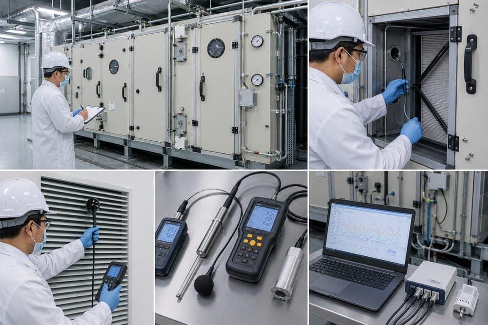 AHU Validation HVAC Gujarat Prism Calibration Centre